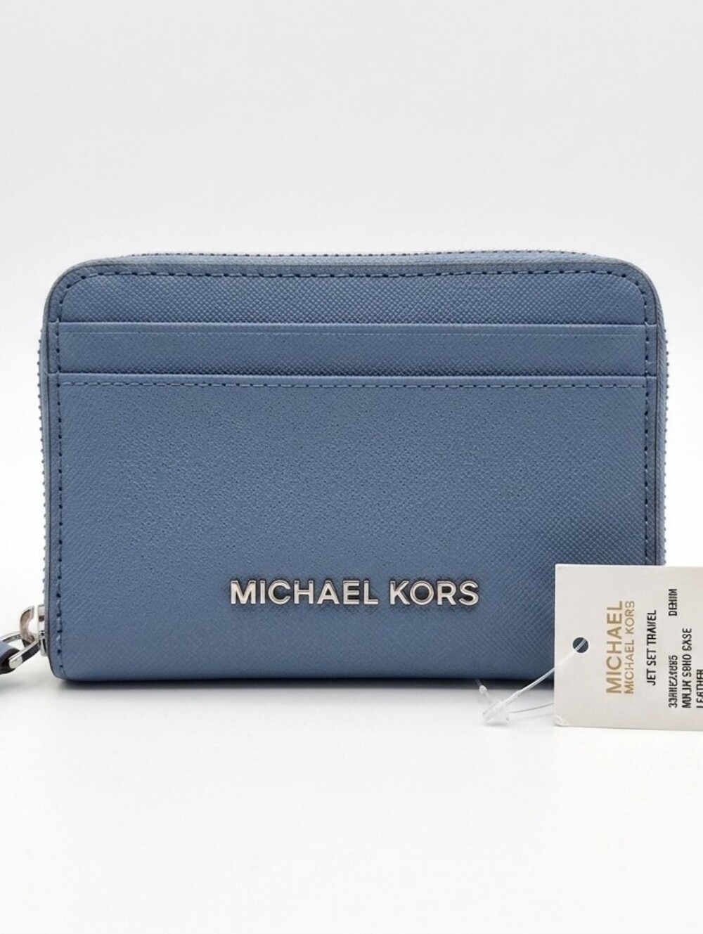 Michael Kors Jet Set Travel Medium Zip Around Wallet NWT